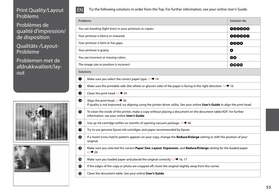 Epson Stylus Office TX510FN User Manual | Page 55 / 60