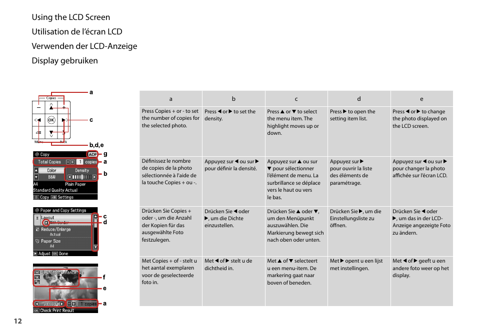 Epson Stylus Office TX600FW User Manual | Page 12 / 96