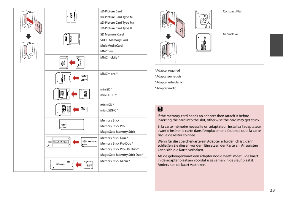 Epson Stylus Office TX600FW User Manual | Page 23 / 96