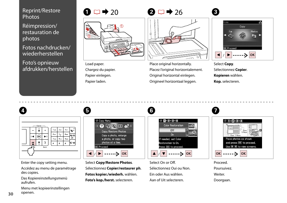 Epson Stylus Office TX600FW User Manual | Page 30 / 96