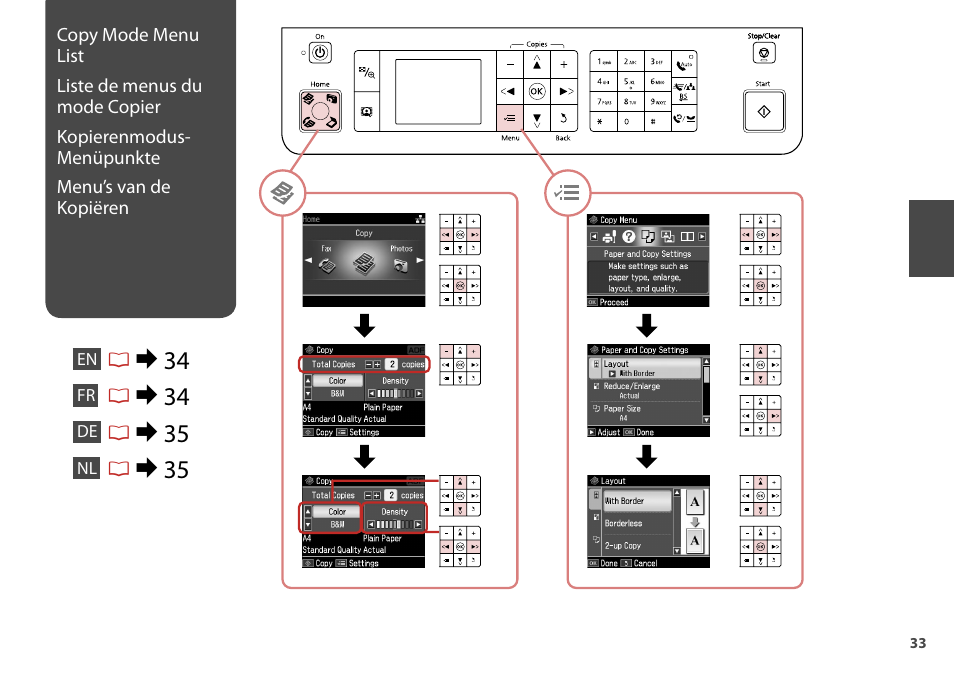 R& 34 | Epson Stylus Office TX600FW User Manual | Page 33 / 96