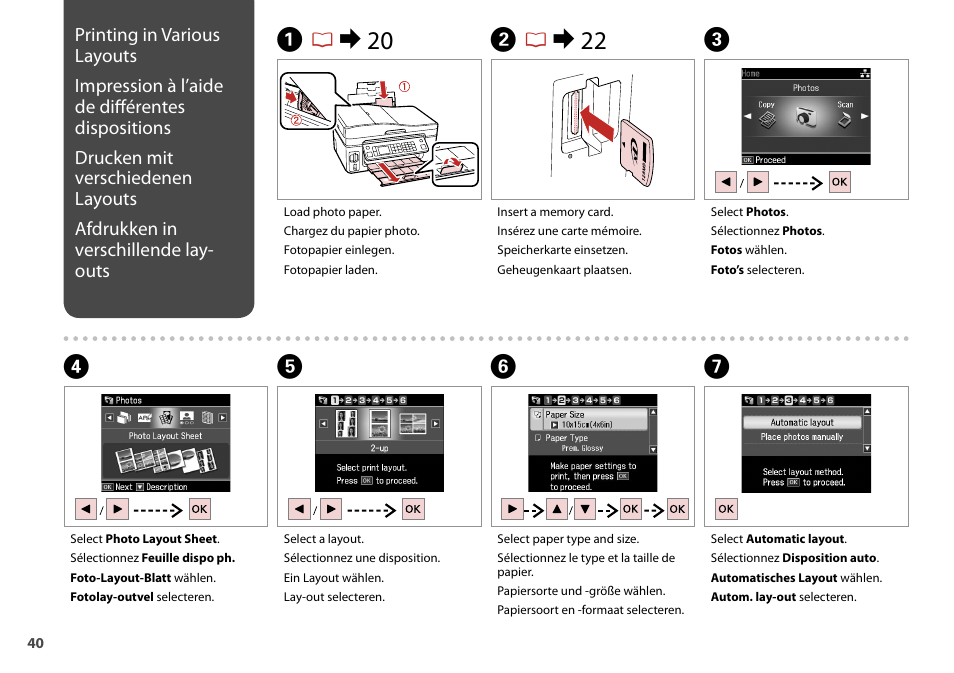 Epson Stylus Office TX600FW User Manual | Page 40 / 96