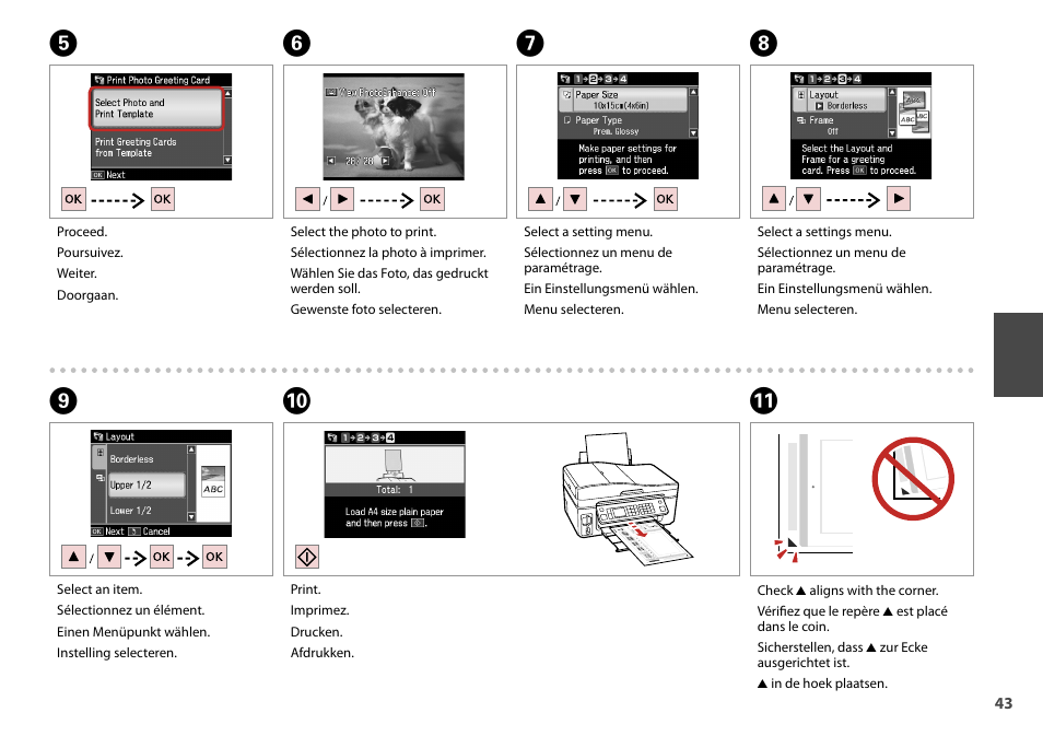 Ef h i | Epson Stylus Office TX600FW User Manual | Page 43 / 96