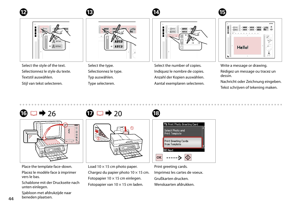 Epson Stylus Office TX600FW User Manual | Page 44 / 96