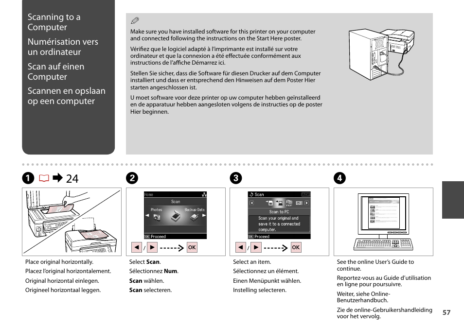 Ar & 24 b c | Epson Stylus Office TX600FW User Manual | Page 57 / 96