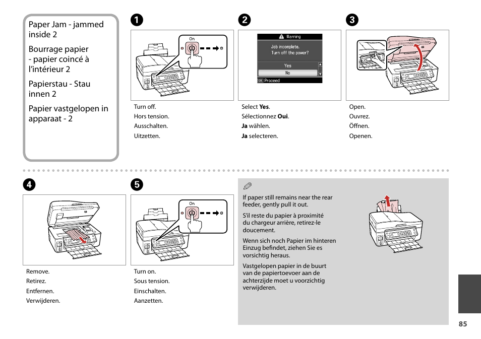 Ac d e | Epson Stylus Office TX600FW User Manual | Page 85 / 96