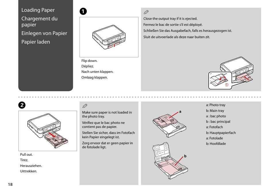 Epson Stylus Photo TX710W User Manual | Page 18 / 108