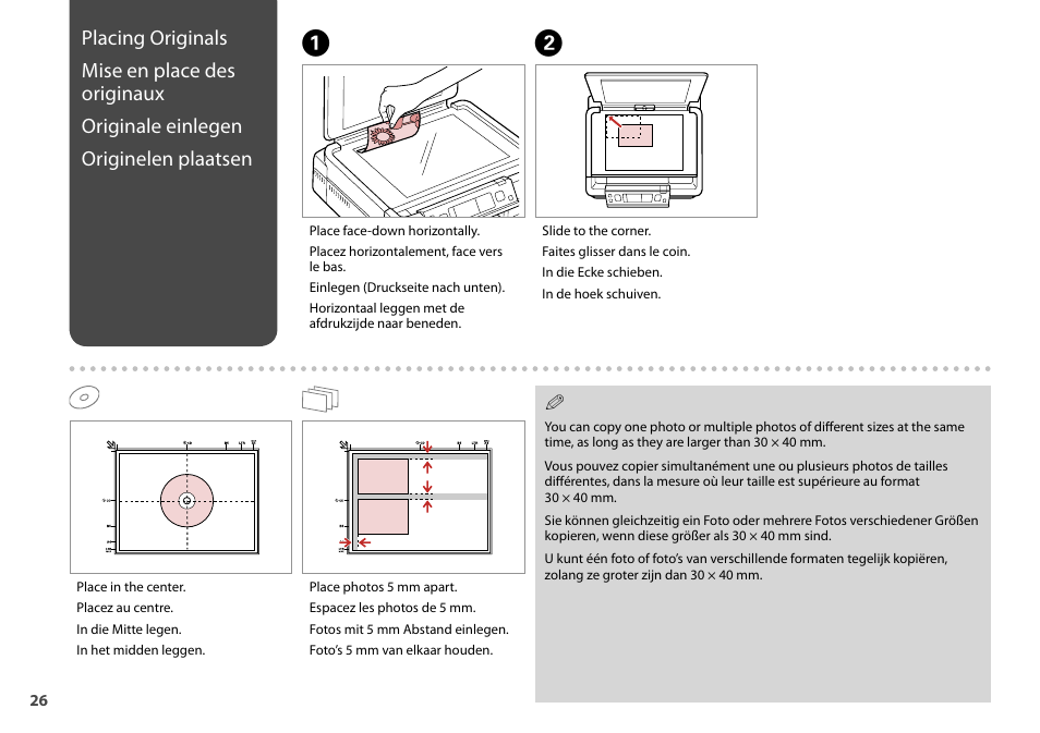 Epson Stylus Photo TX710W User Manual | Page 26 / 108