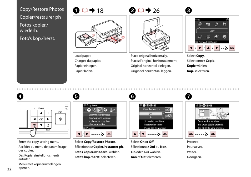 Epson Stylus Photo TX710W User Manual | Page 32 / 108