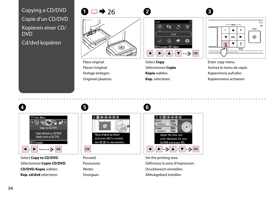 Ar & 26 b | Epson Stylus Photo TX710W User Manual | Page 34 / 108