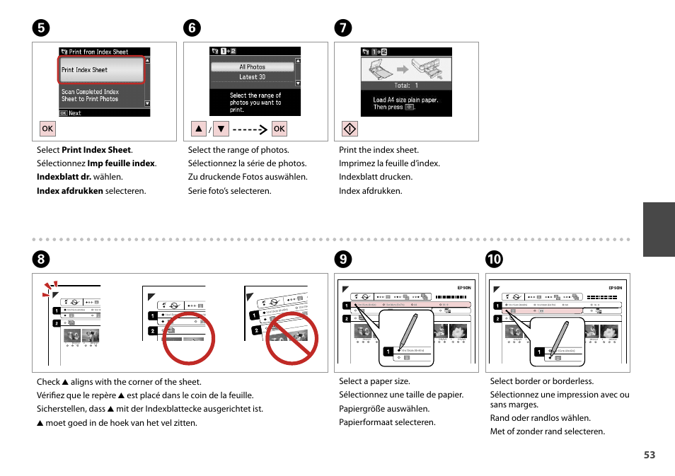 Epson Stylus Photo TX710W User Manual | Page 53 / 108