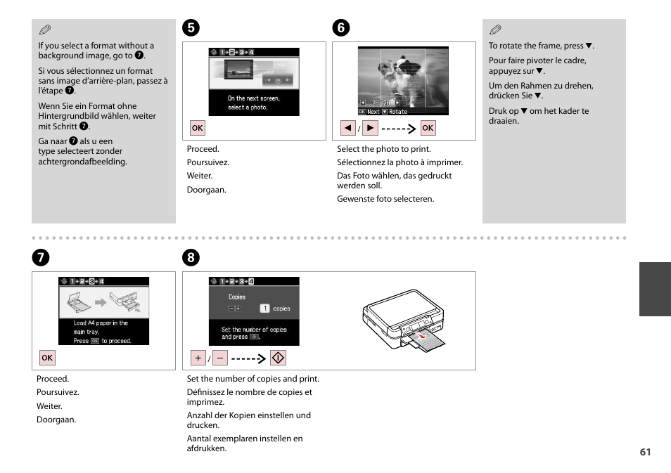 Epson Stylus Photo TX710W User Manual | Page 61 / 108