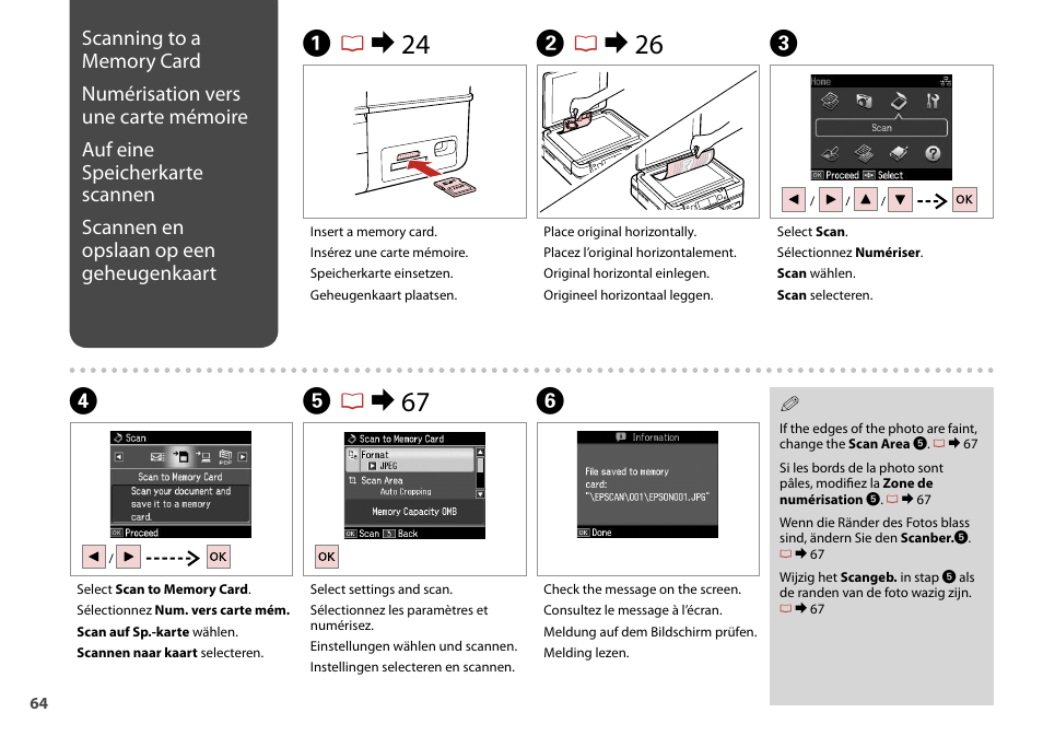 Epson Stylus Photo TX710W User Manual | Page 64 / 108