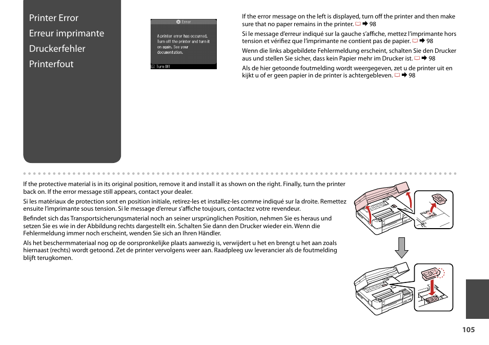 Epson Stylus Photo TX800FW User Manual | Page 105 / 116