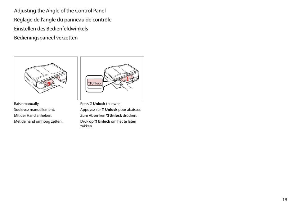 Epson Stylus Photo TX800FW User Manual | Page 15 / 116