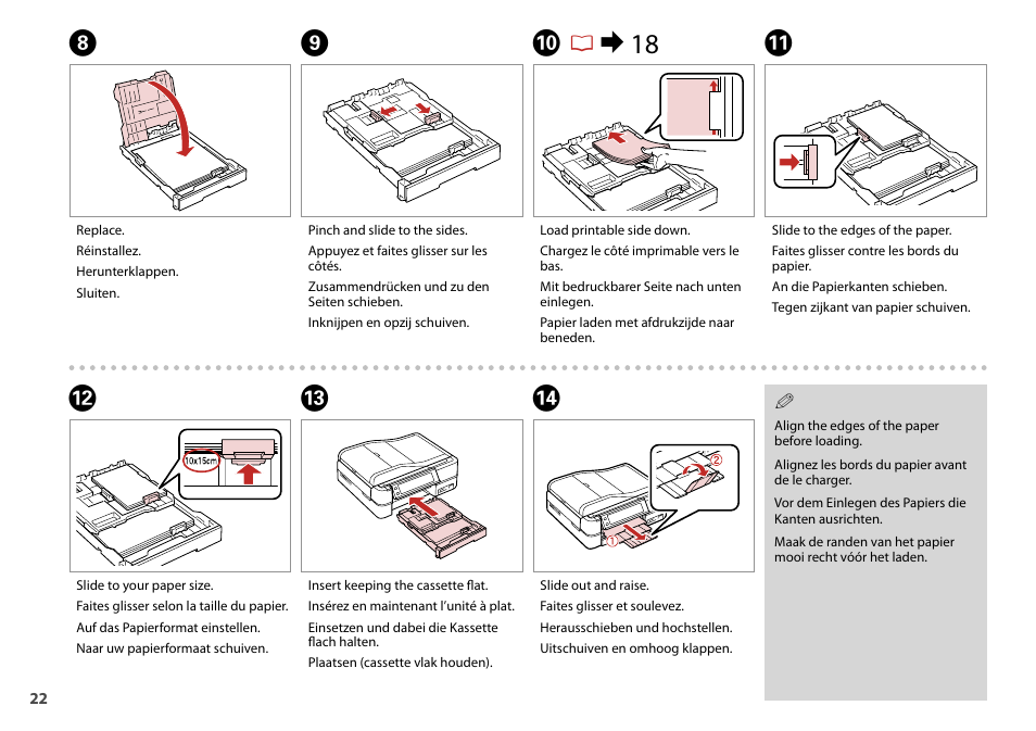 Jr & 18 | Epson Stylus Photo TX800FW User Manual | Page 22 / 116