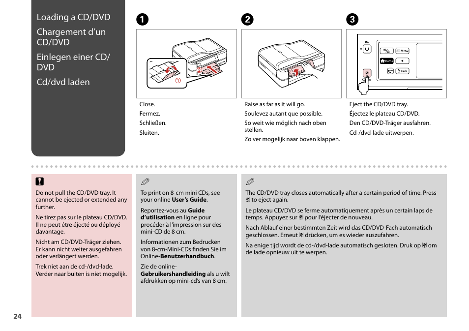 Epson Stylus Photo TX800FW User Manual | Page 24 / 116