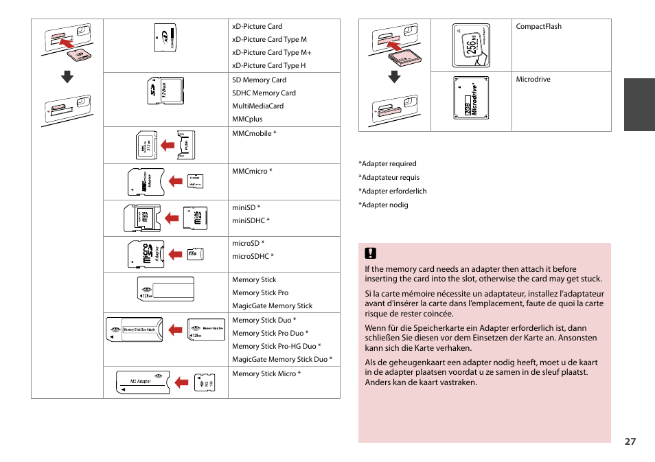 Epson Stylus Photo TX800FW User Manual | Page 27 / 116
