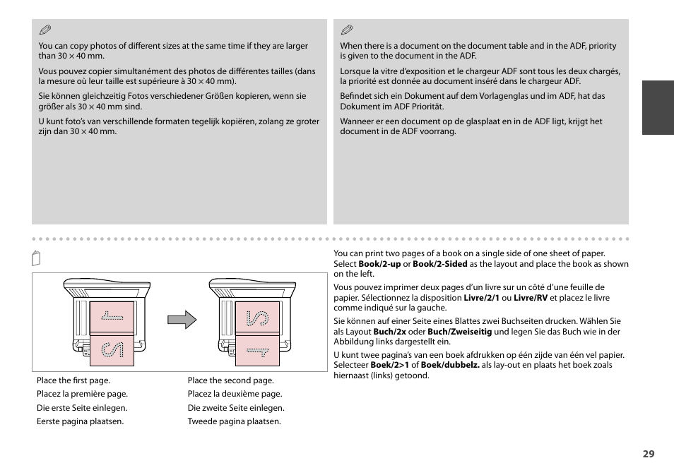 Epson Stylus Photo TX800FW User Manual | Page 29 / 116