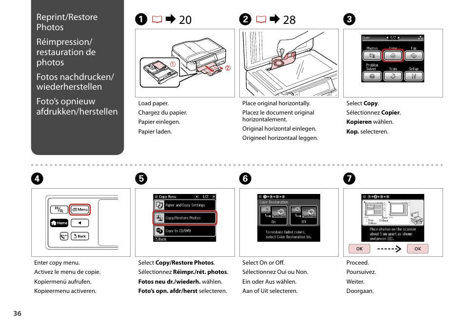 Ar & 20 b r & 28 c | Epson Stylus Photo TX800FW User Manual | Page 36 / 116