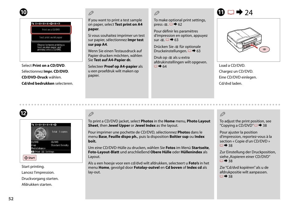 Kr & 24 | Epson Stylus Photo TX800FW User Manual | Page 52 / 116