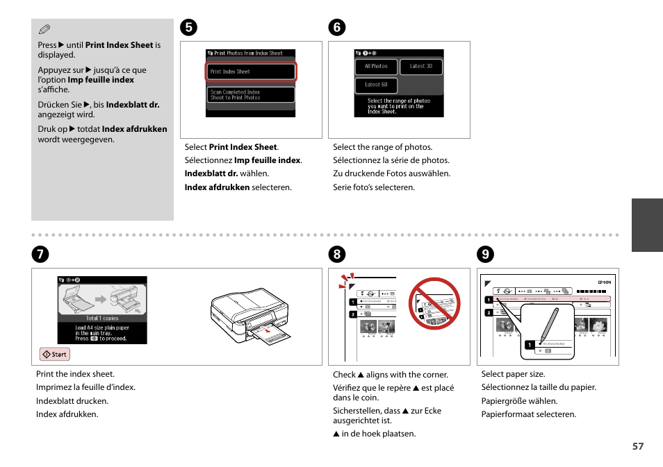 Epson Stylus Photo TX800FW User Manual | Page 57 / 116