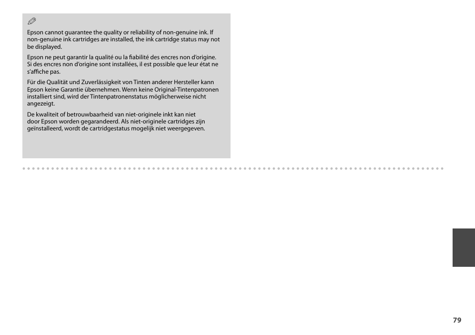 Epson Stylus Photo TX800FW User Manual | Page 79 / 116