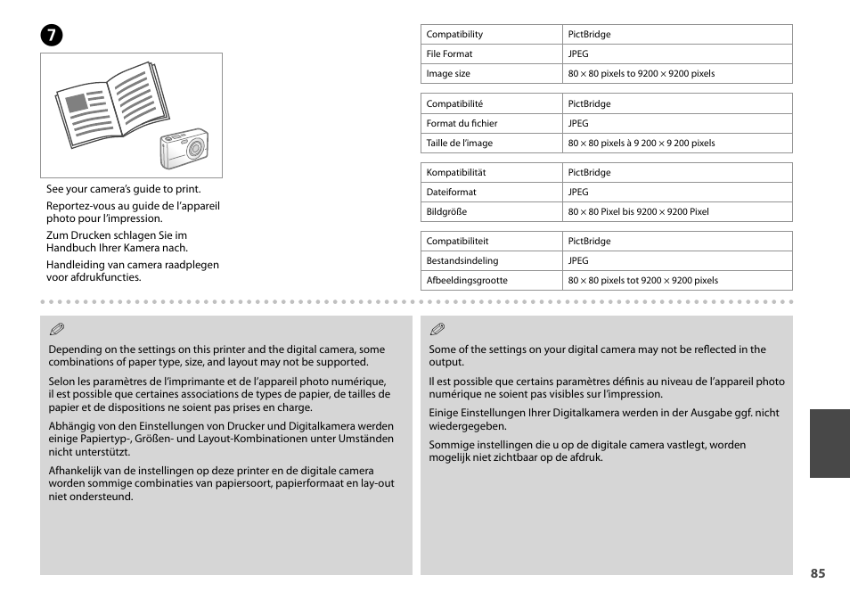 Epson Stylus Photo TX800FW User Manual | Page 85 / 116