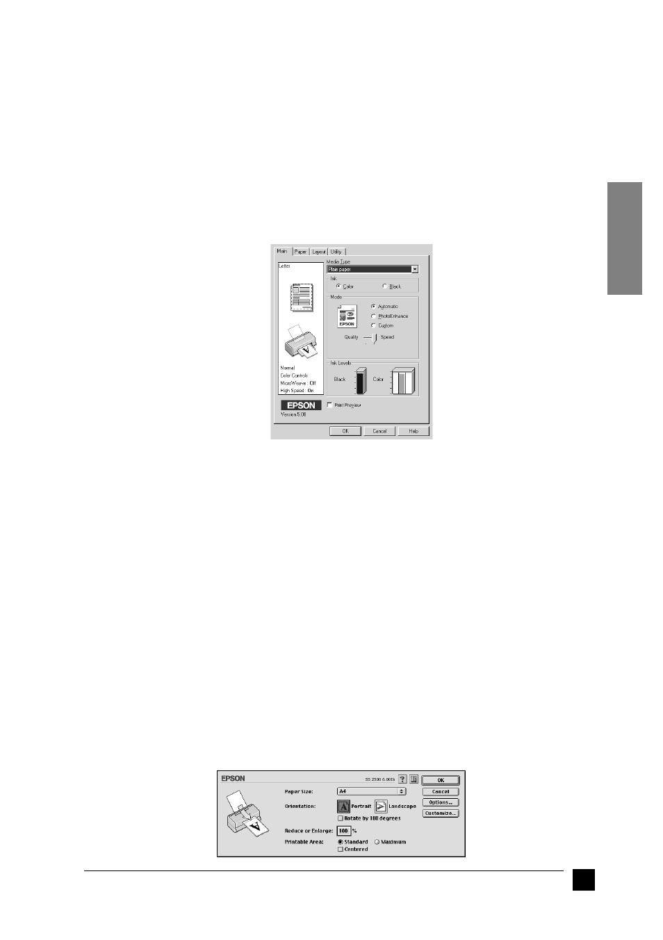 For windows for macintosh, English | Epson Stylus Scan 2500 User Manual | Page 21 / 24