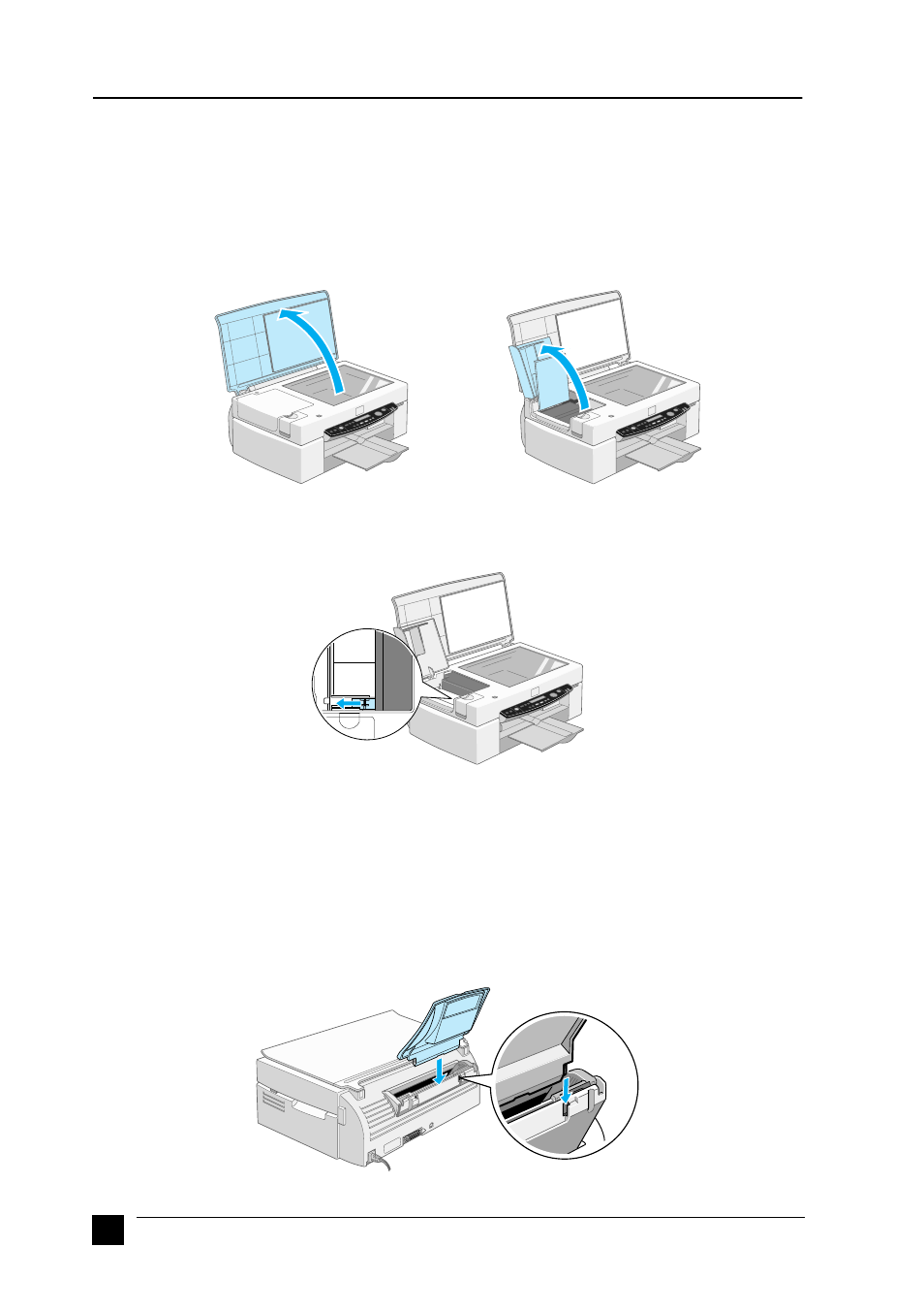 Setting up your stylus scan 2500 | Epson Stylus Scan 2500 User Manual | Page 8 / 24