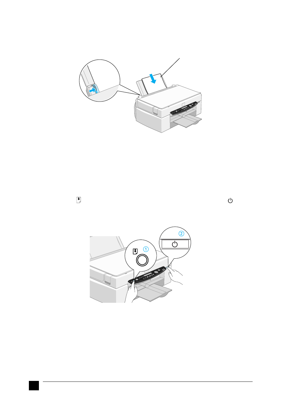 Printing a nozzle check pattern | Epson Stylus Scan 2500 User Manual | Page 28 / 35
