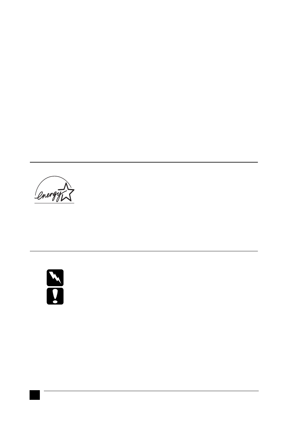 When choosing a place for the stylus scan, Energy star compliance, Symbols used in the manual | Nergy, Tar compliance | Epson Stylus Scan 2500 User Manual | Page 6 / 35