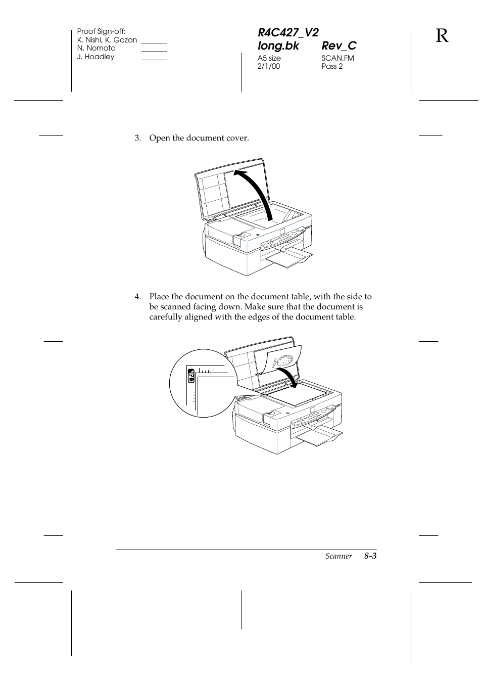 Epson Stylus Scan 2500 User Manual | Page 108 / 293