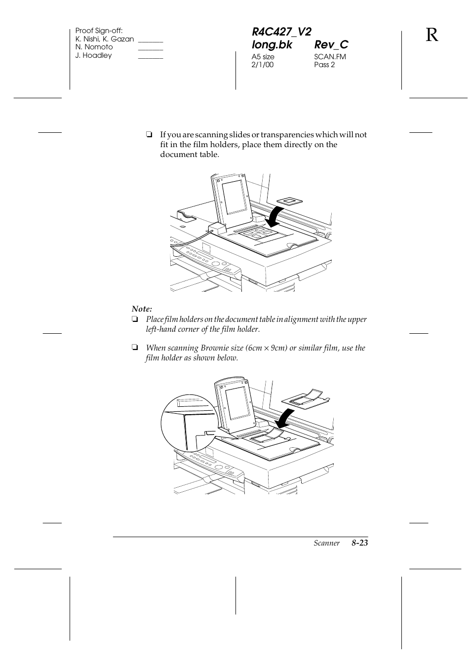 Epson Stylus Scan 2500 User Manual | Page 128 / 293