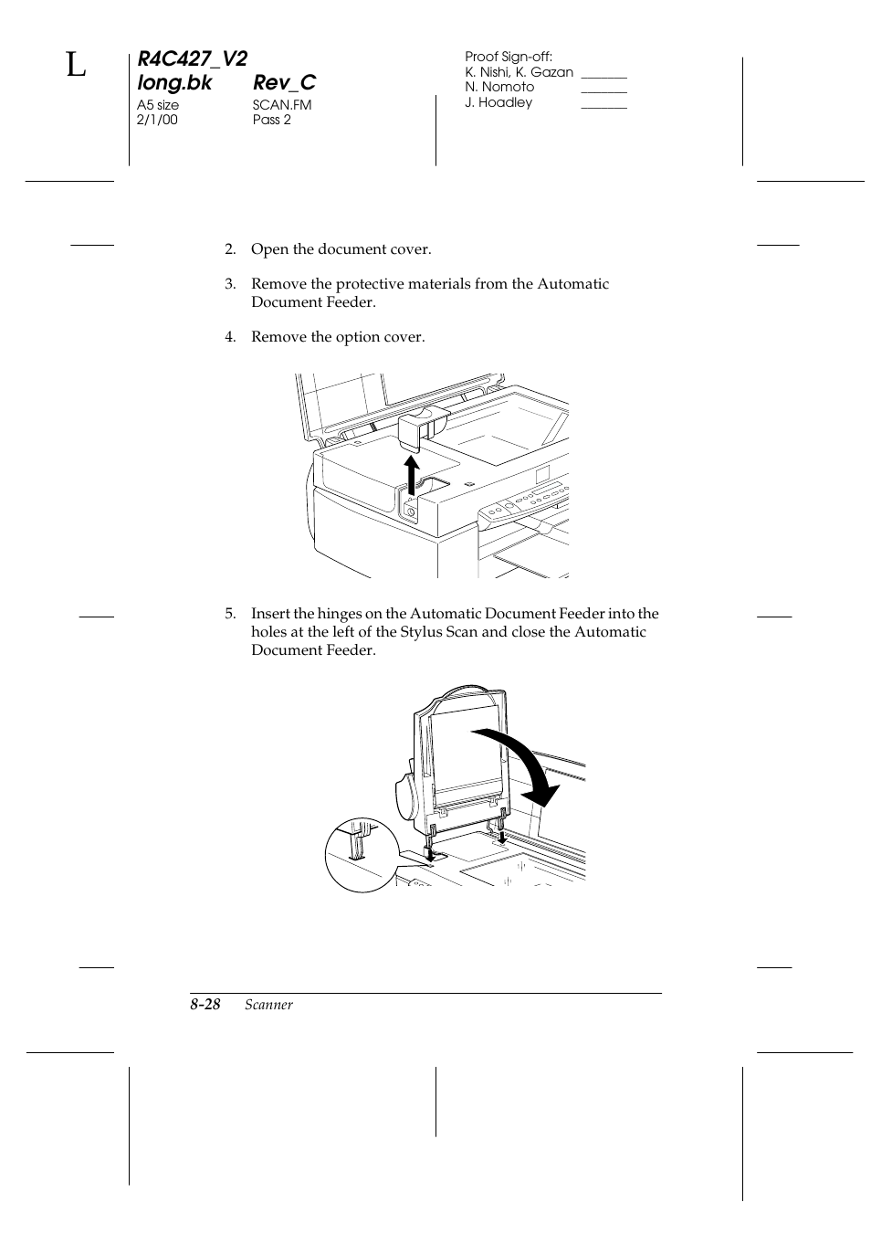 Epson Stylus Scan 2500 User Manual | Page 133 / 293