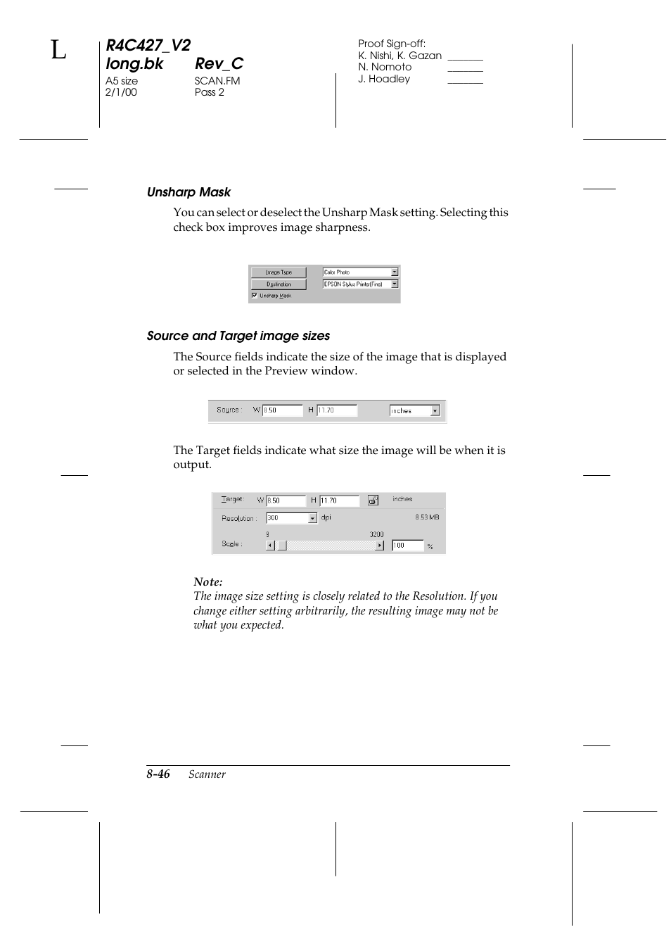 Epson Stylus Scan 2500 User Manual | Page 151 / 293