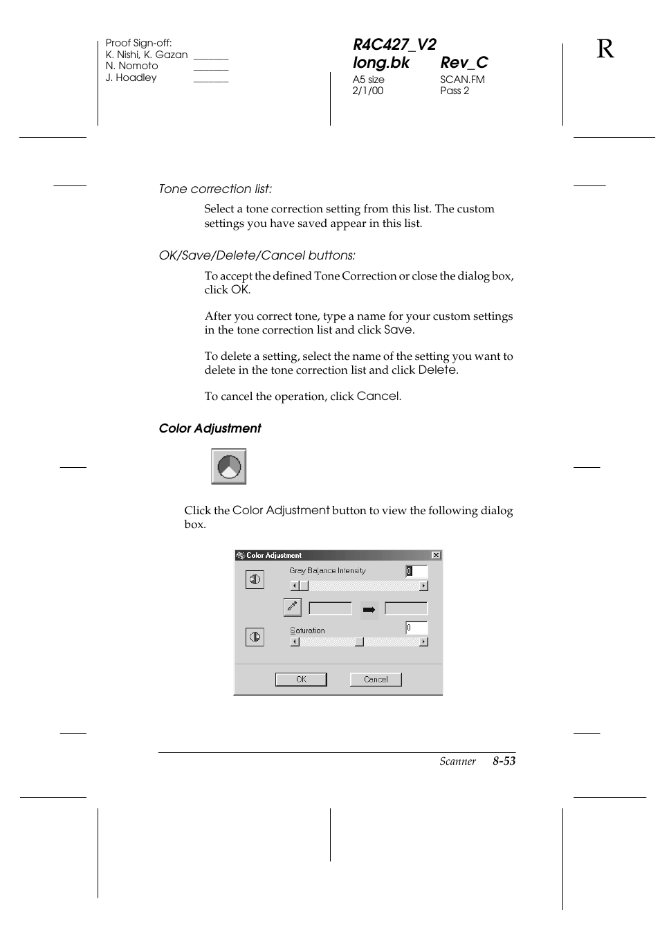 Epson Stylus Scan 2500 User Manual | Page 158 / 293