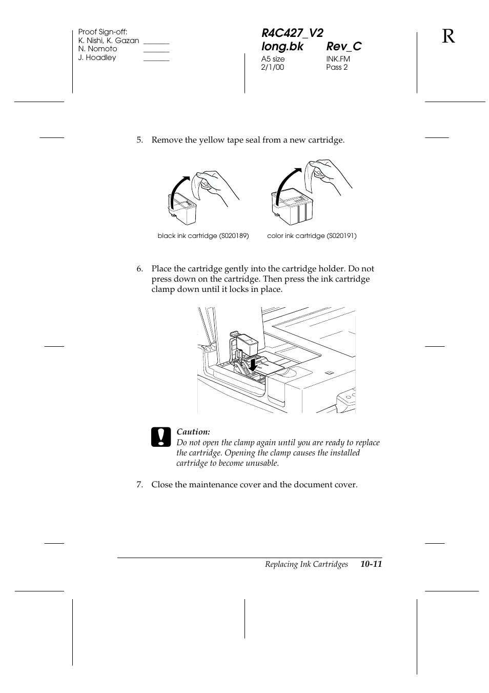 Epson Stylus Scan 2500 User Manual | Page 198 / 293