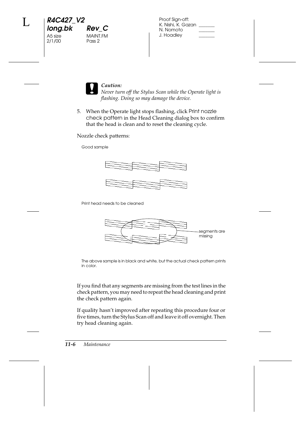 Epson Stylus Scan 2500 User Manual | Page 205 / 293