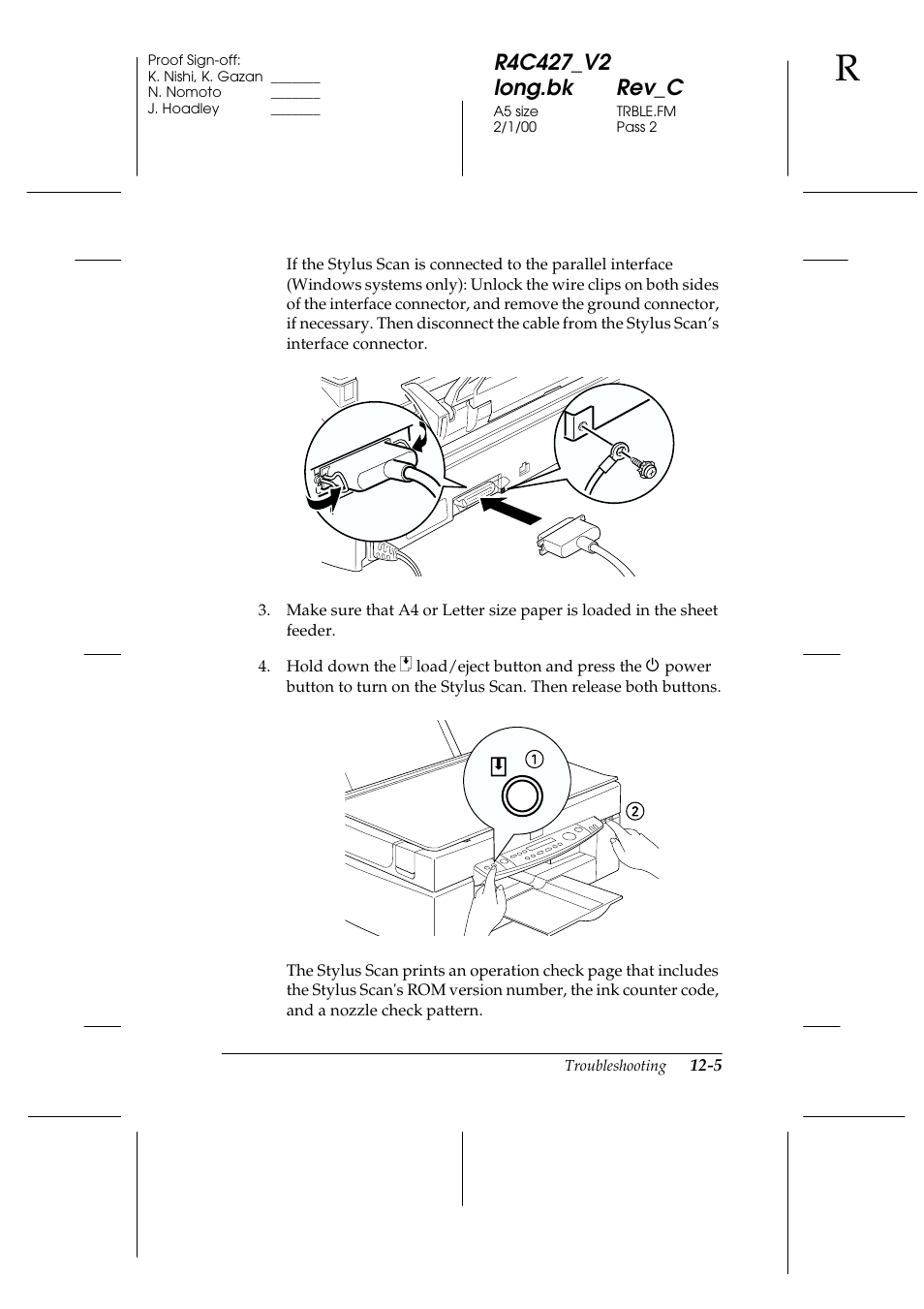 Epson Stylus Scan 2500 User Manual | Page 228 / 293