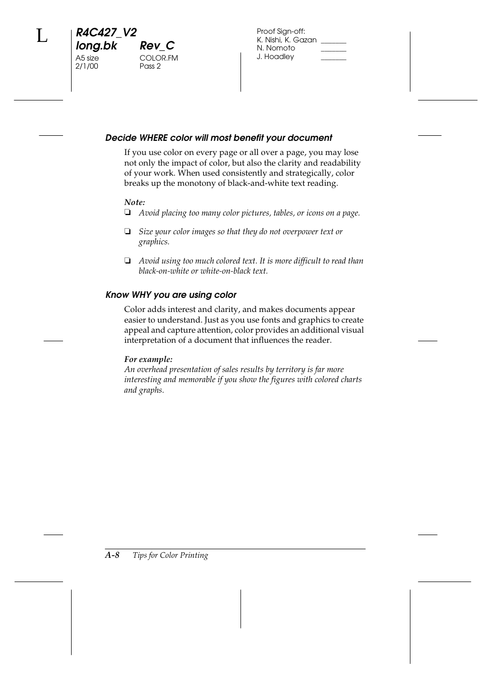 Epson Stylus Scan 2500 User Manual | Page 263 / 293