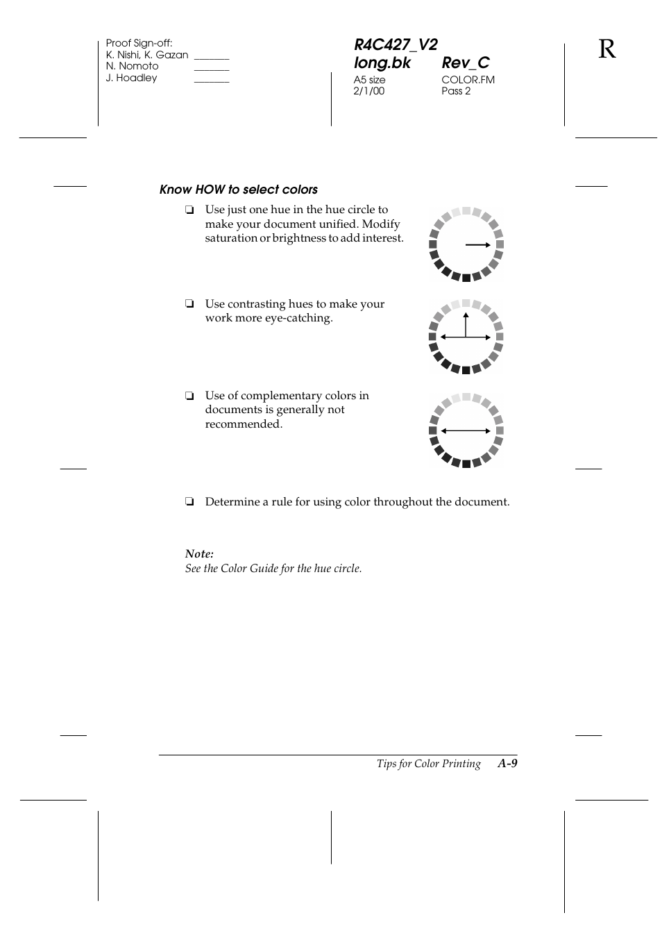 Epson Stylus Scan 2500 User Manual | Page 264 / 293