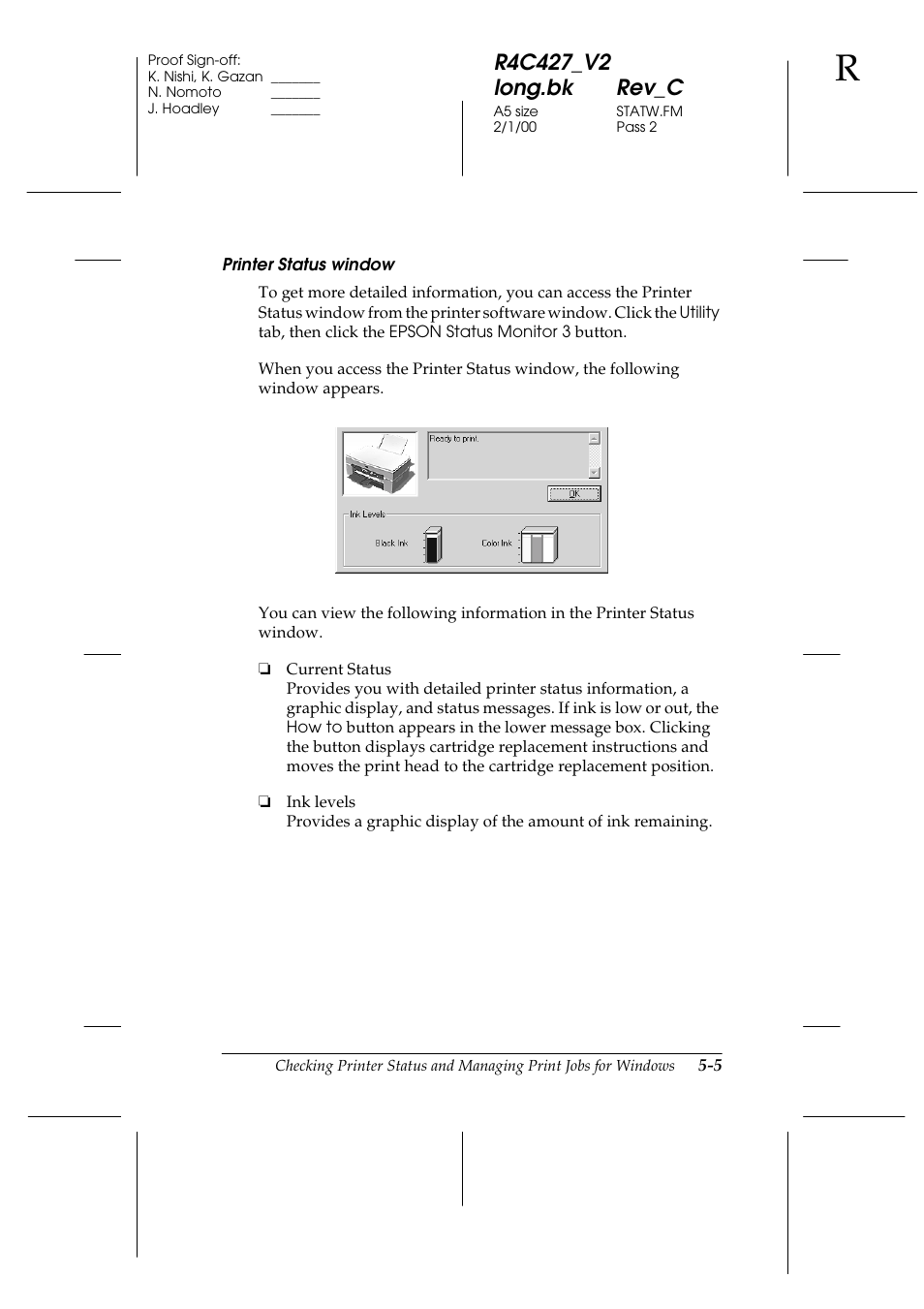 Epson Stylus Scan 2500 User Manual | Page 70 / 293