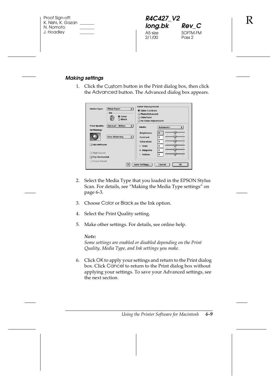Epson Stylus Scan 2500 User Manual | Page 80 / 293