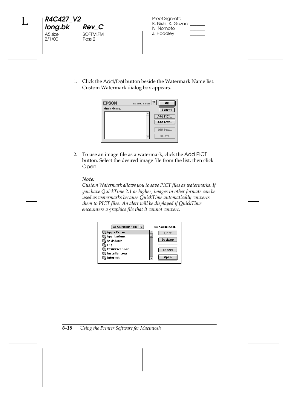 Epson Stylus Scan 2500 User Manual | Page 89 / 293