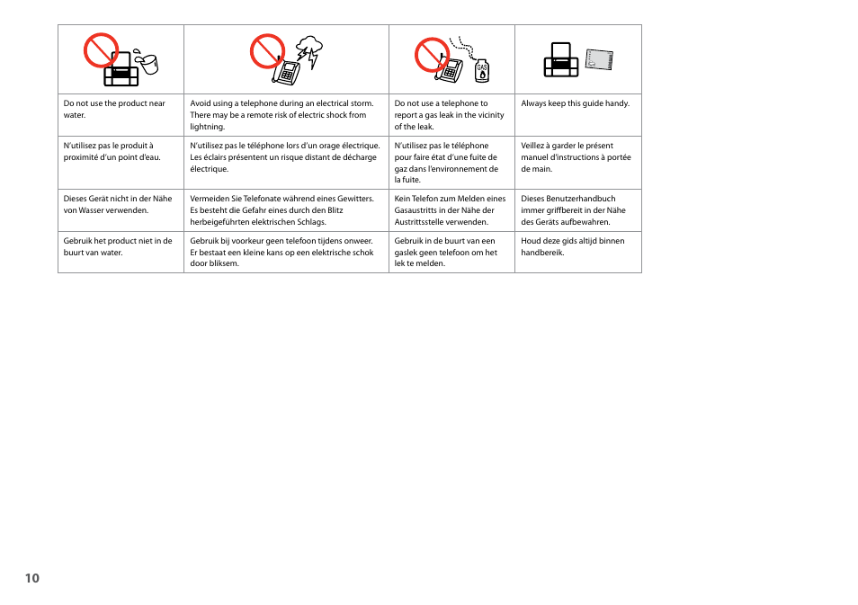 Epson Stylus SX620FW User Manual | Page 10 / 148