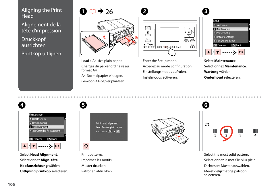 Ar & 26 b | Epson Stylus SX620FW User Manual | Page 106 / 148