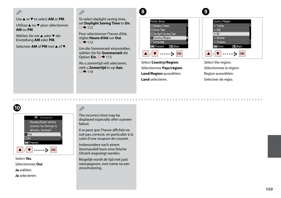Epson Stylus SX620FW User Manual | Page 109 / 148