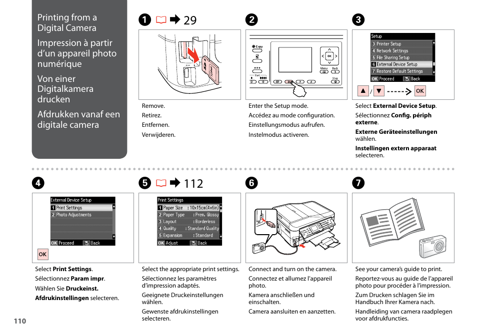 Ar & 29 b, Er & 112 | Epson Stylus SX620FW User Manual | Page 110 / 148