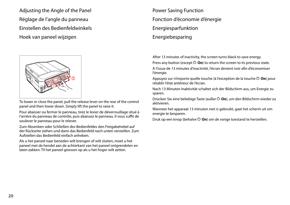 Epson Stylus SX620FW User Manual | Page 20 / 148